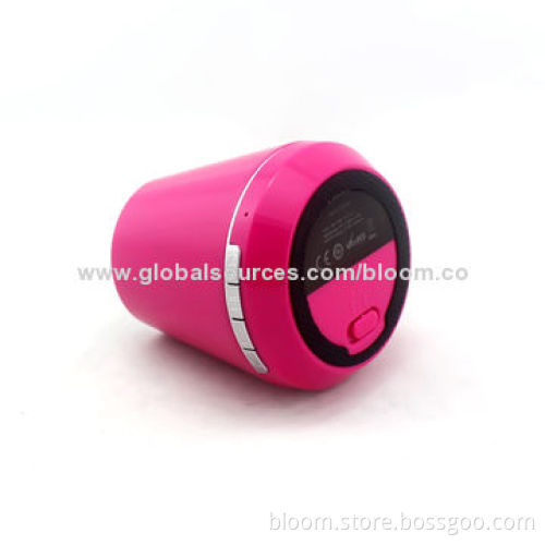 Aluminum Plastic Mini Bluetooth Speaker, Super Portable, 3W Output Power, High-voice Quality